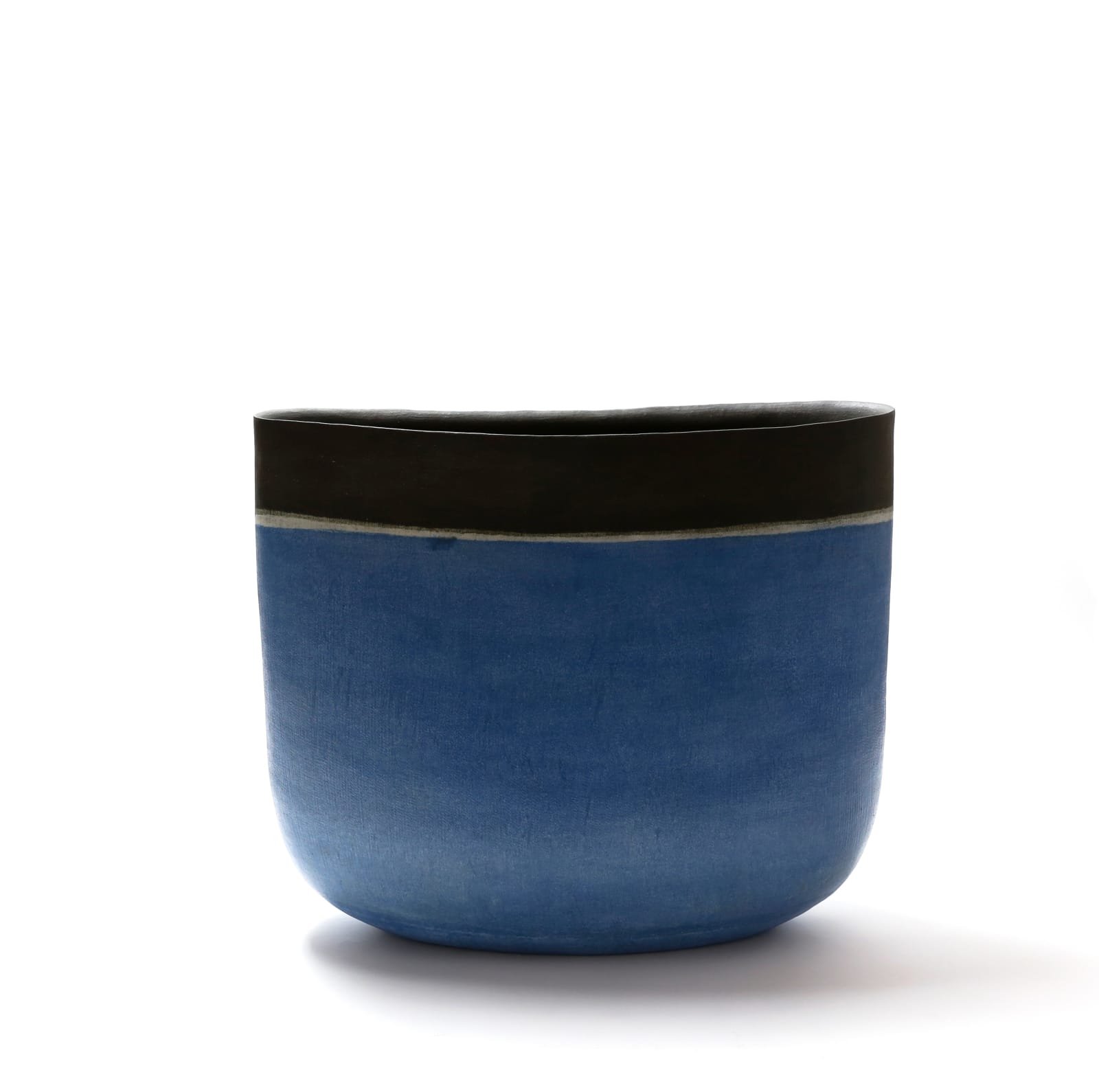 Mitsukuni Misaki, Blue Color-Glazed Mud Vessel - 彩釉泥器, 2017