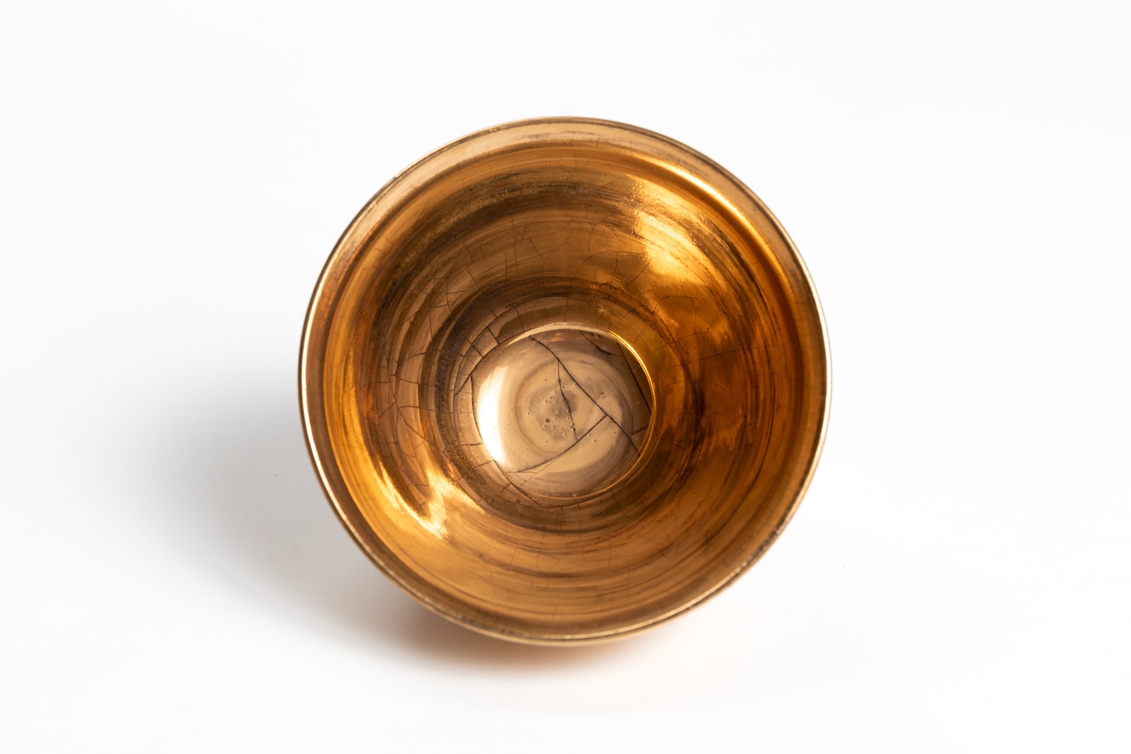 Noriyuki Furutani, Gold Tenmoku Tea Bowl 金天目茶盌 , 2024
