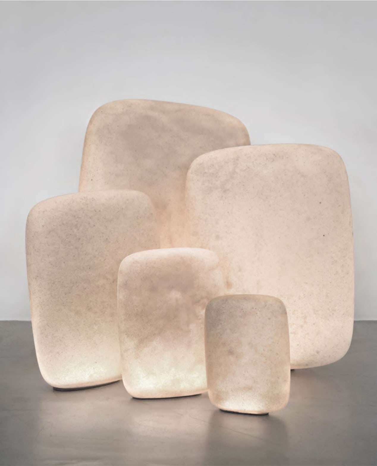 YMER&MALTA / Sylvain Rieu-Piquet, Galet, Akari Unfolded Collection for the Noguchi Museum, 2018