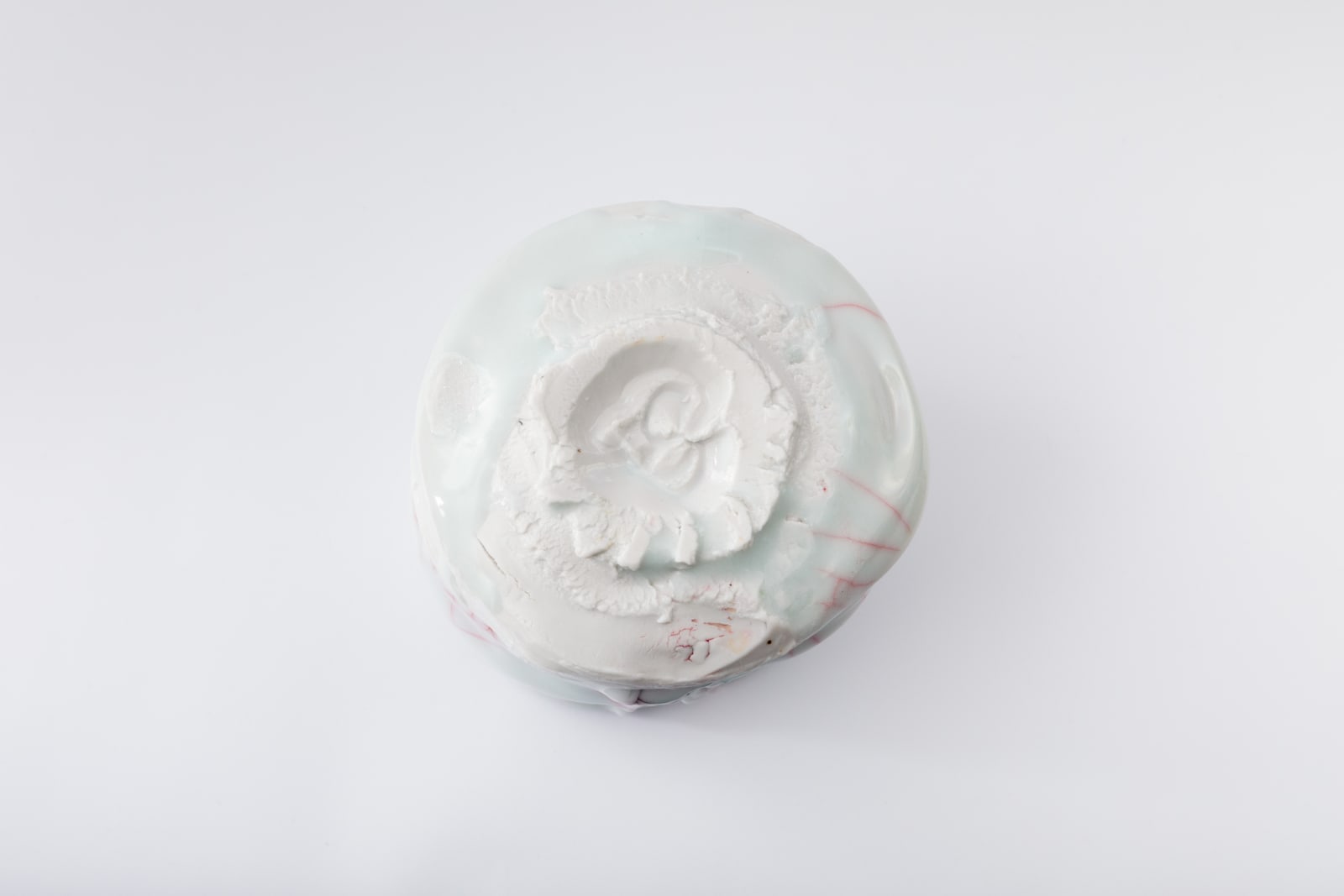 Kodai Ujiie, Celadon and Lacquer Tea Bowl, 2021
