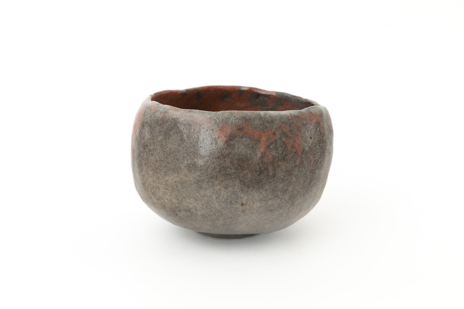 Morimitsu Hosokawa, Red Raku Tea Bowl - 赤楽茶碗