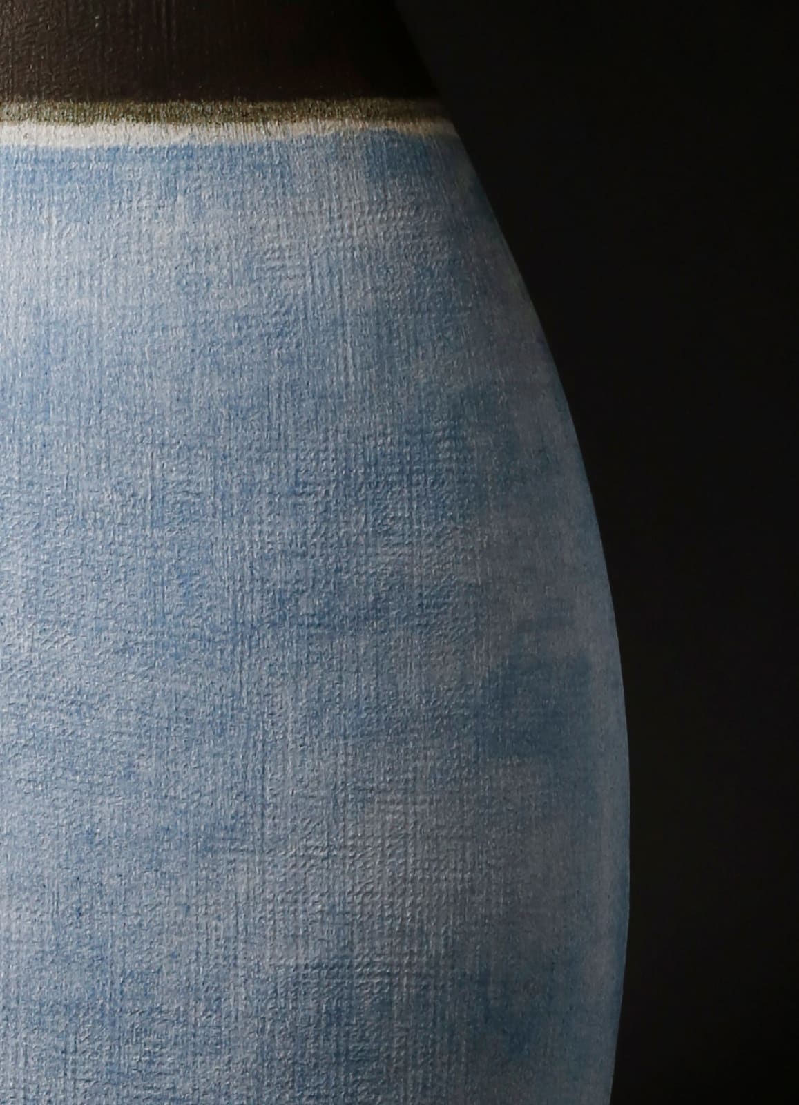 Mitsukuni Misaki, Light Blue Color-Glazed Mud Vessel - 彩釉泥器, 2017