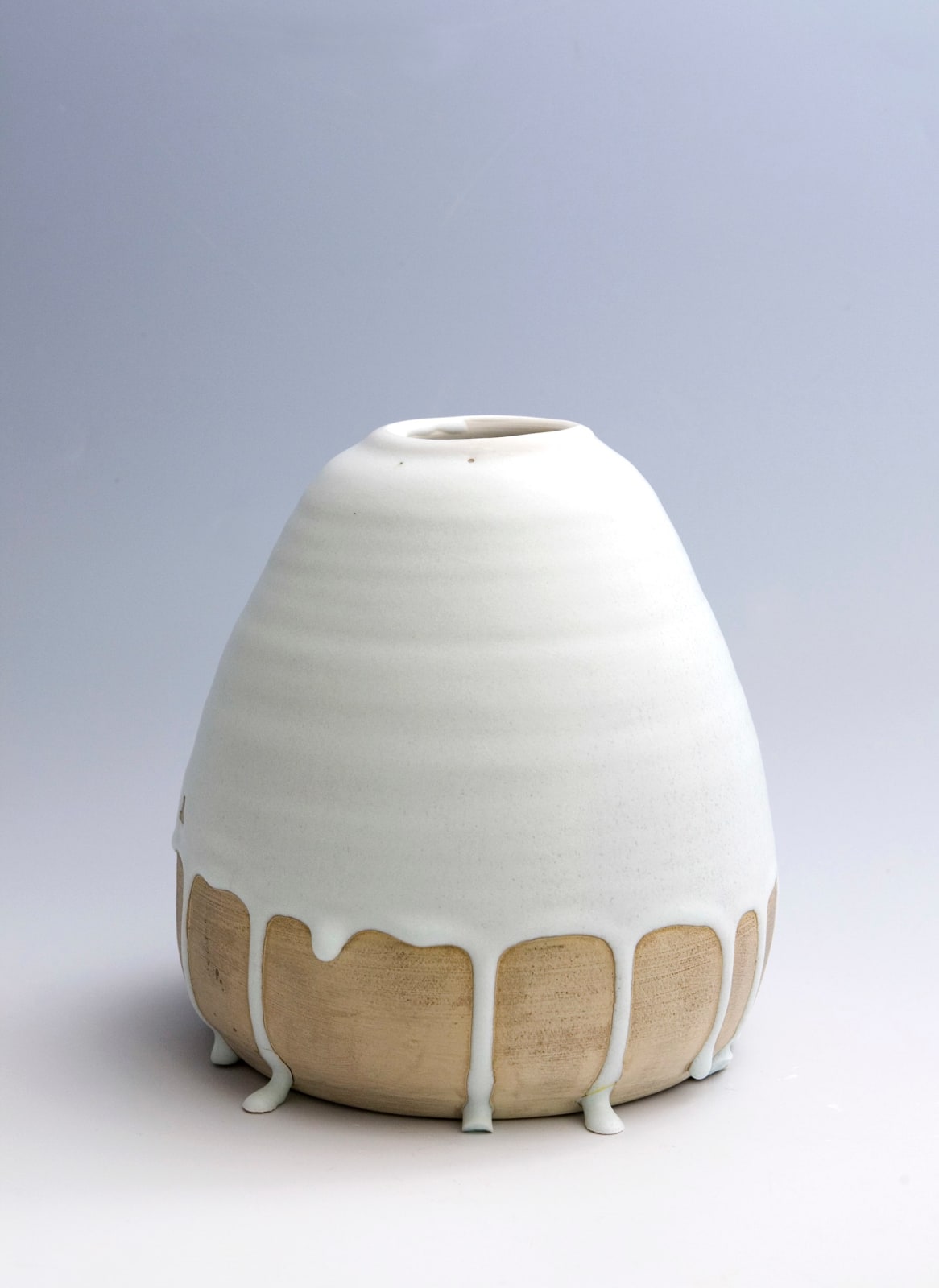 Keiji Ito, Set of Three White Pots