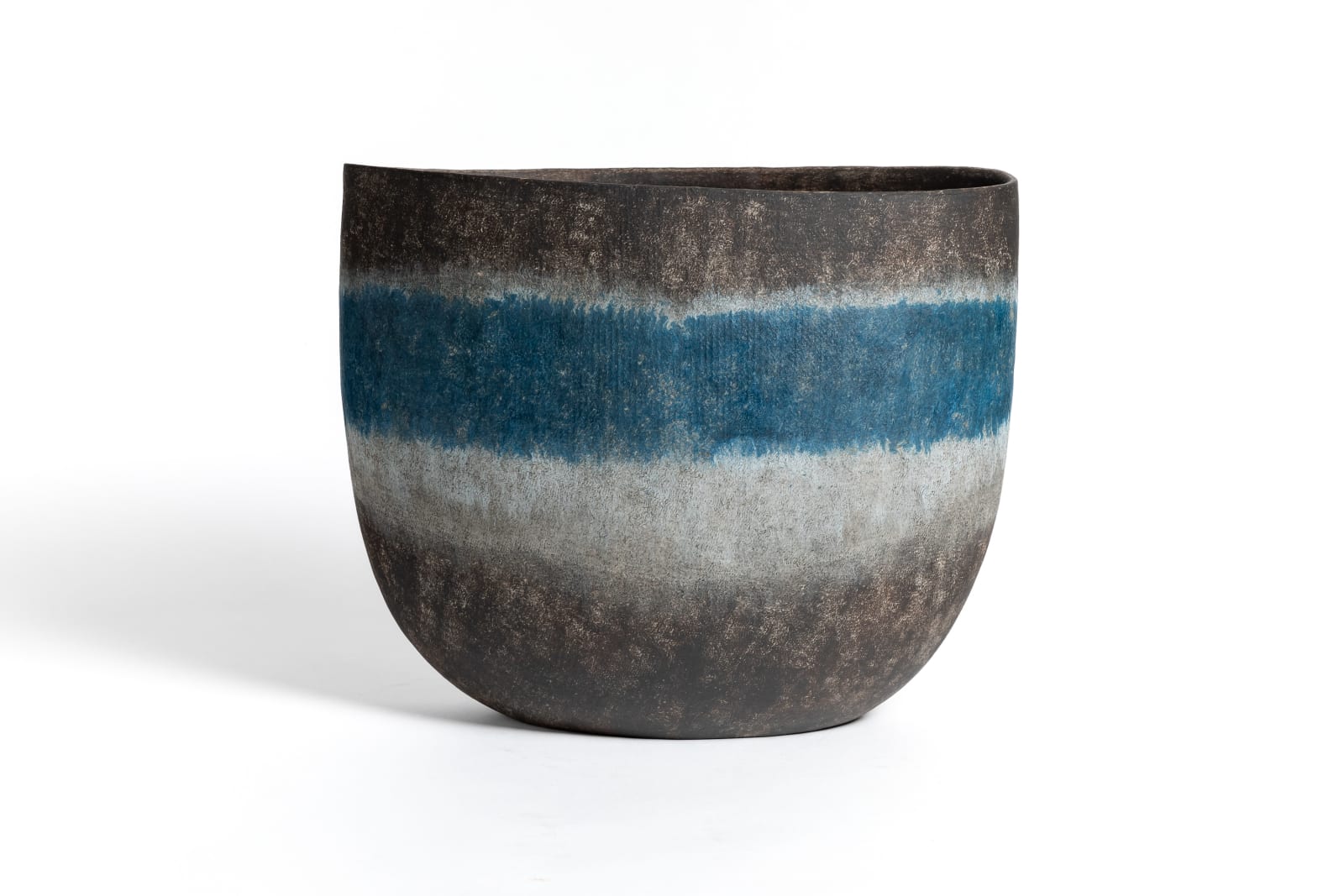 Mitsukuni Misaki, Color-Glazed Mud Vessel XXI - 彩釉泥器, 2023