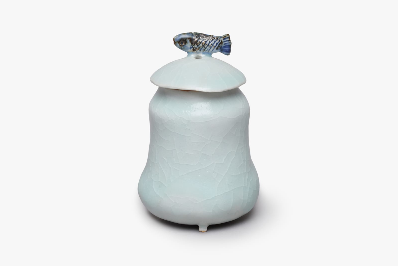Shin Fujihira, Fish Incense Burner　魚香炉, 2008