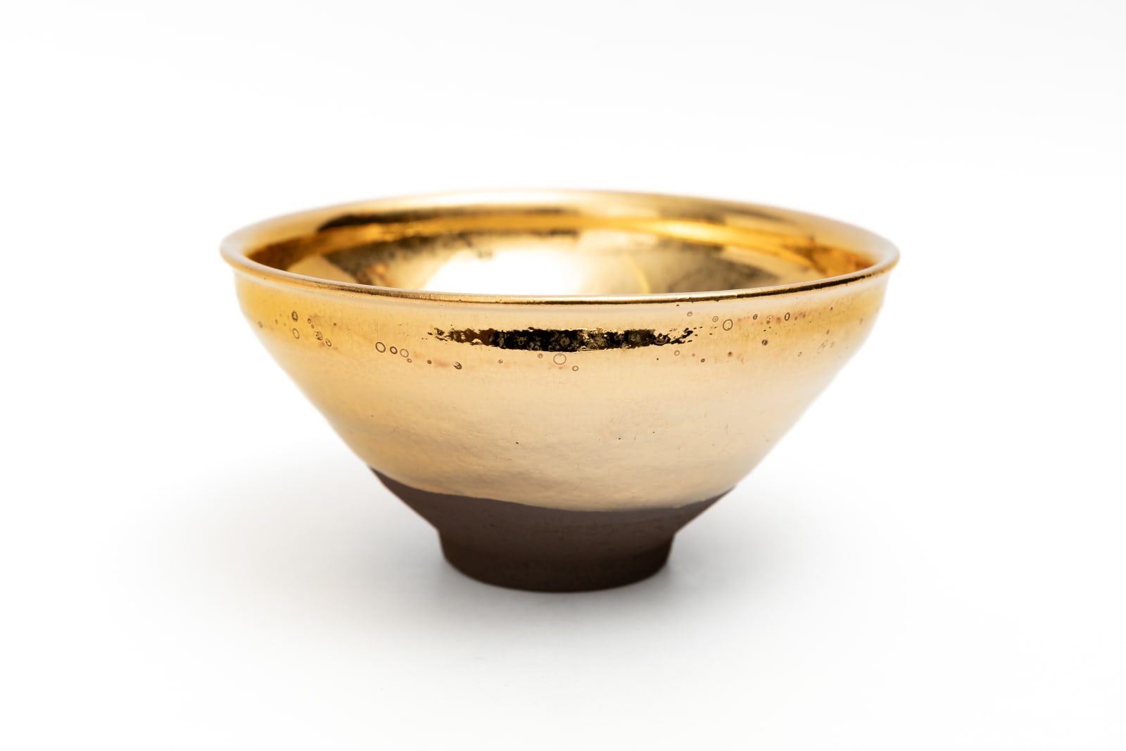 Noriyuki Furutani, Gold Tenmoku Tea Bowl 金天目茶盌 , 2025