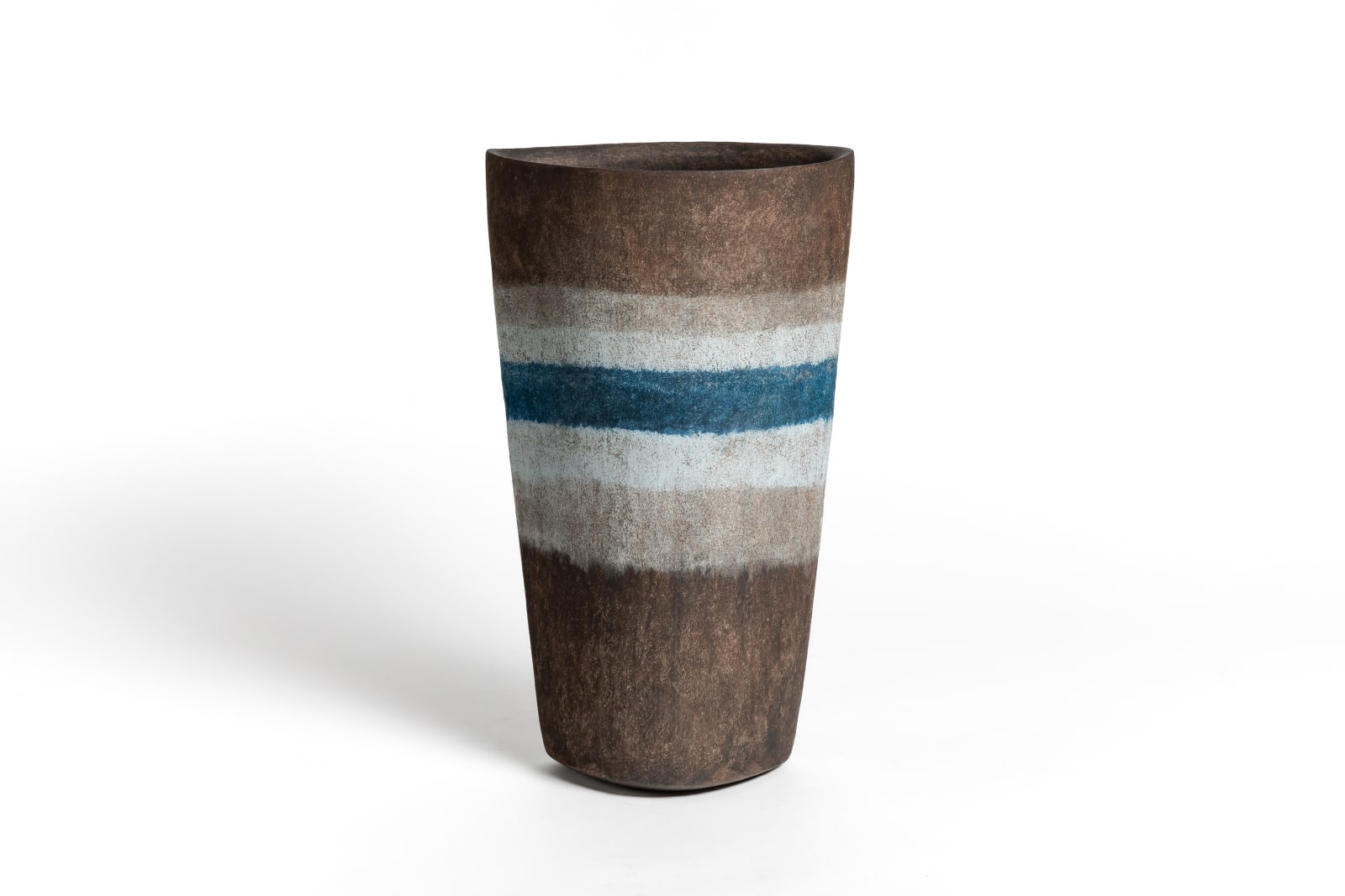 Mitsukuni Misaki, Color-Glazed Mud Vessel XXV - 彩釉泥器, 2023