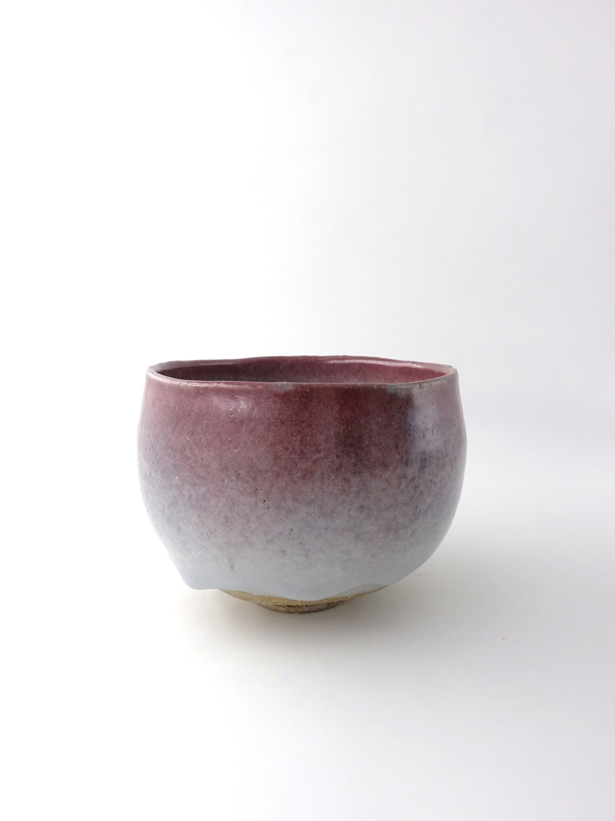 Shin Fujihira, 辰砂茶盌 - Cinnabar Tea Bowl, 1993