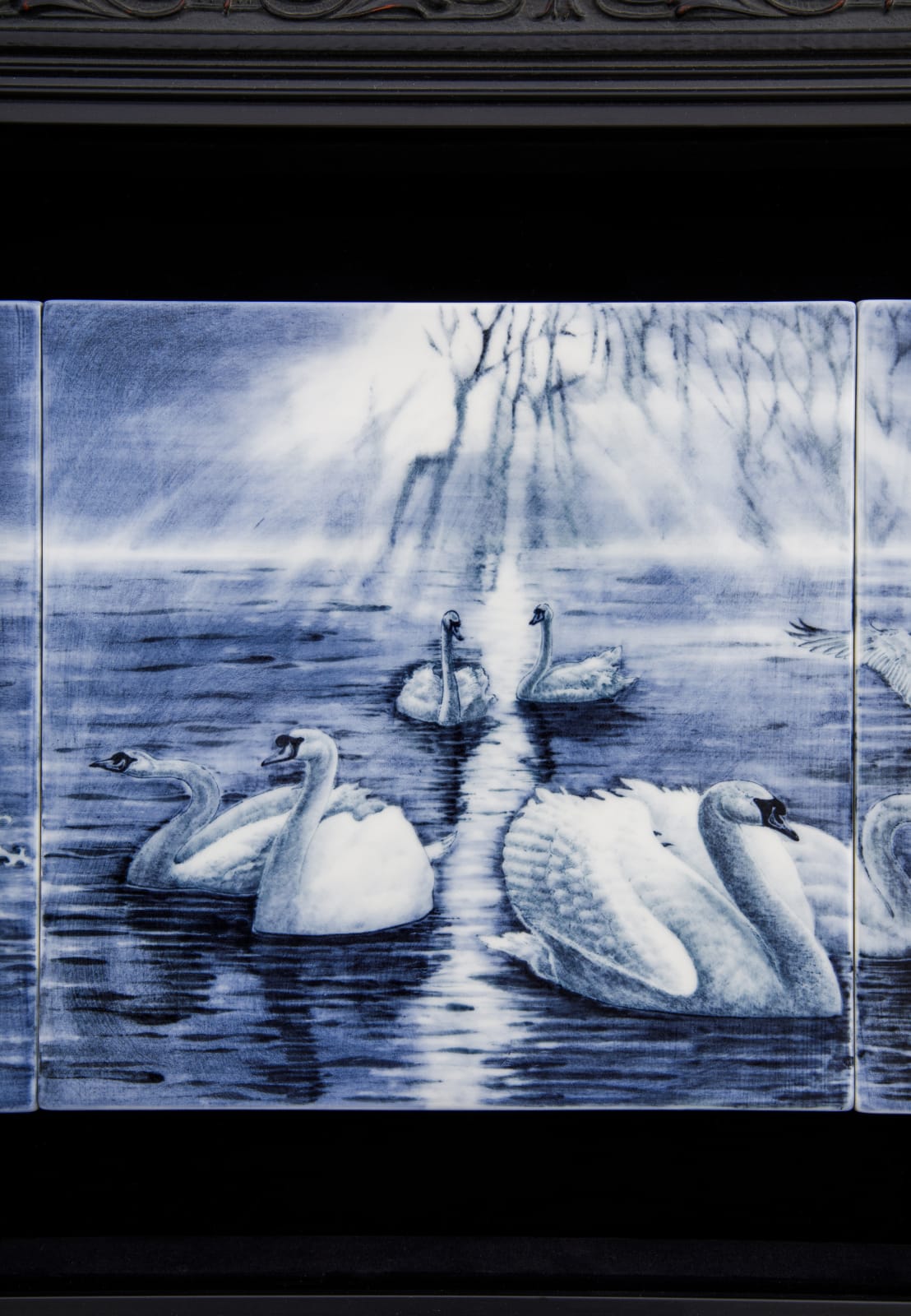 Yuki Hayama, Porcelain Tiles: Sunlight Shining Through Trees