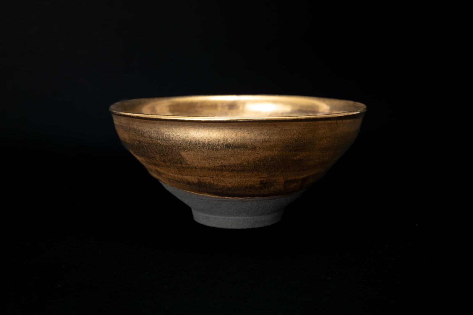 Noriyuki Furutani, Gold Tenmoku Tea Bowl 金天目茶盌 , 2024