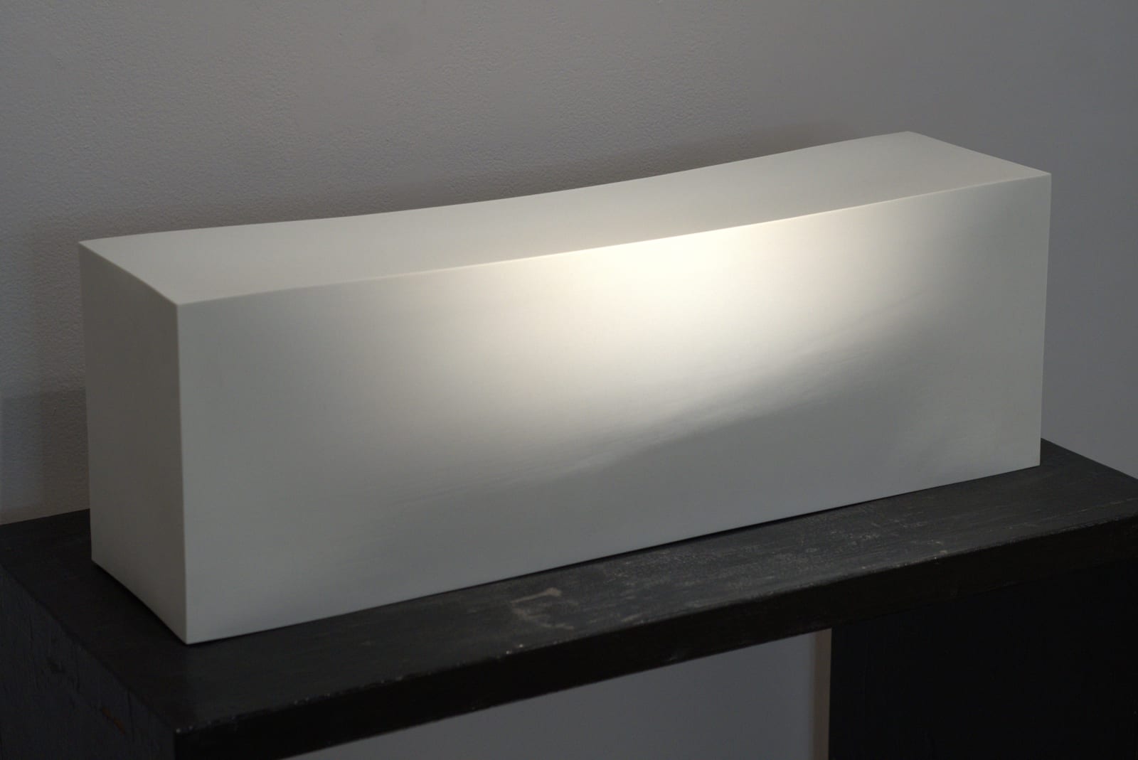 Hiromi Itabashi, White Porcelain Cuboid I 白磁直方体, 2012