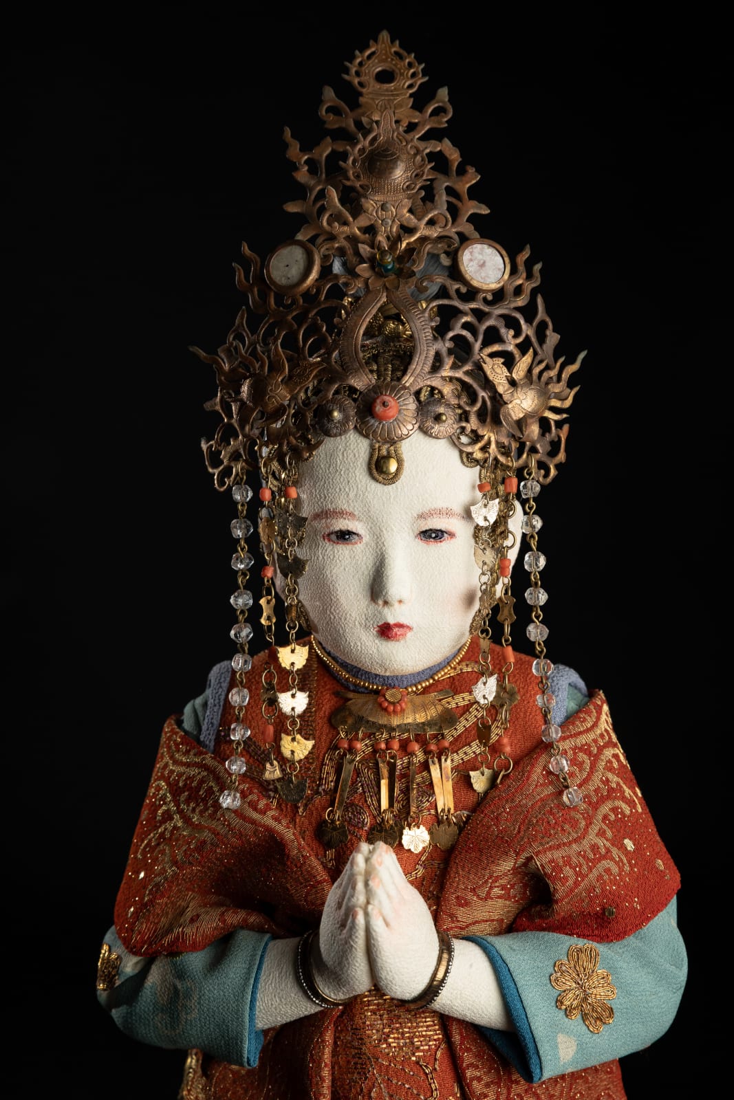 Junko Narita, Doll, "Prayer of a Thousand Years" 千年の祈り, 2023