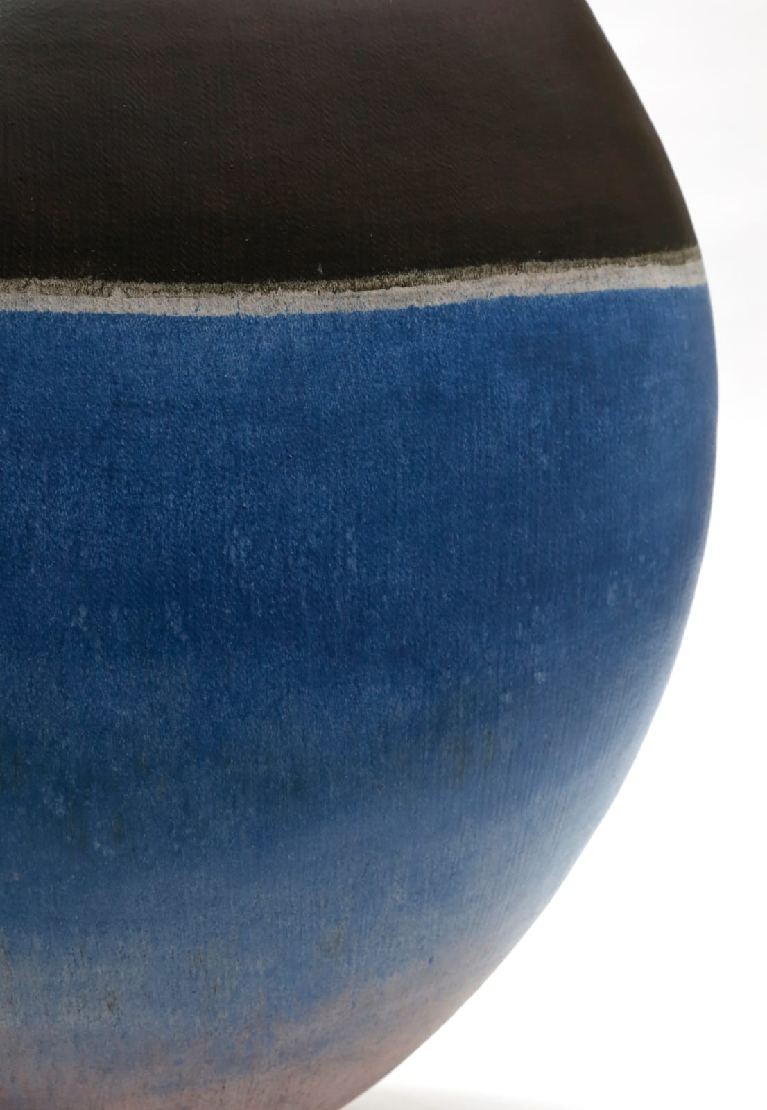 Mitsukuni Misaki, Blue Color-Glazed Mud Vessel - 彩釉泥器, 2017