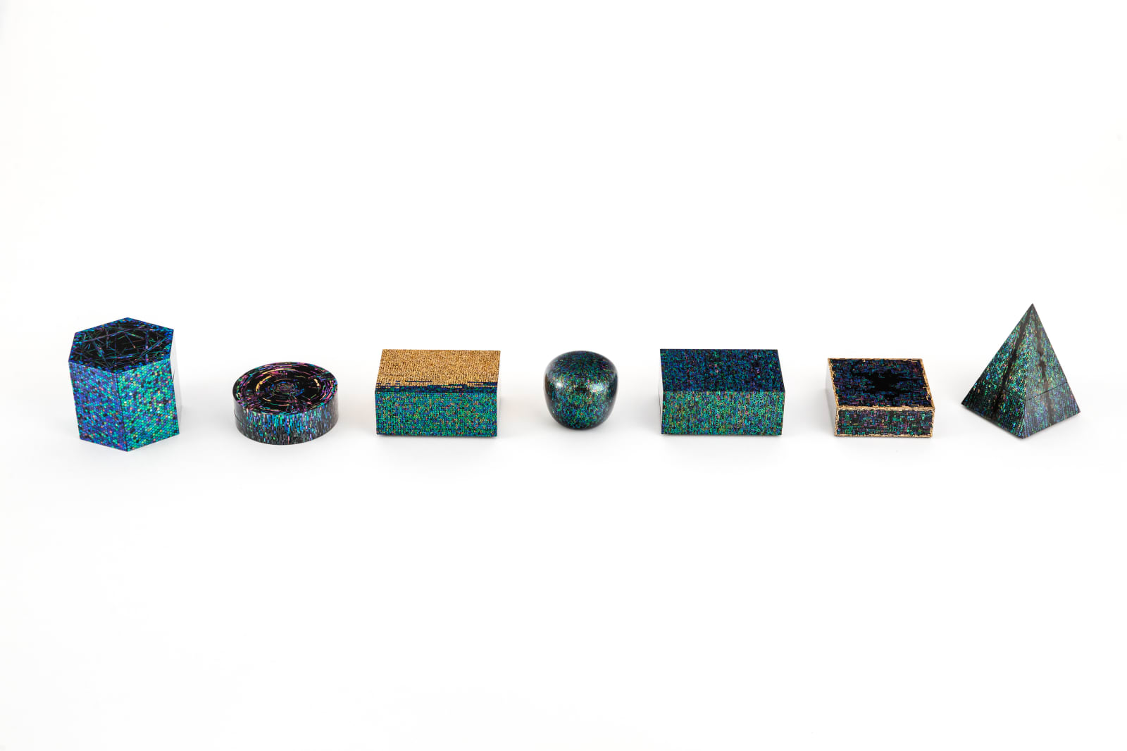 Terumasa Ikeda, "Ice Floe" Incense Container - 百千流氷香合, 2023