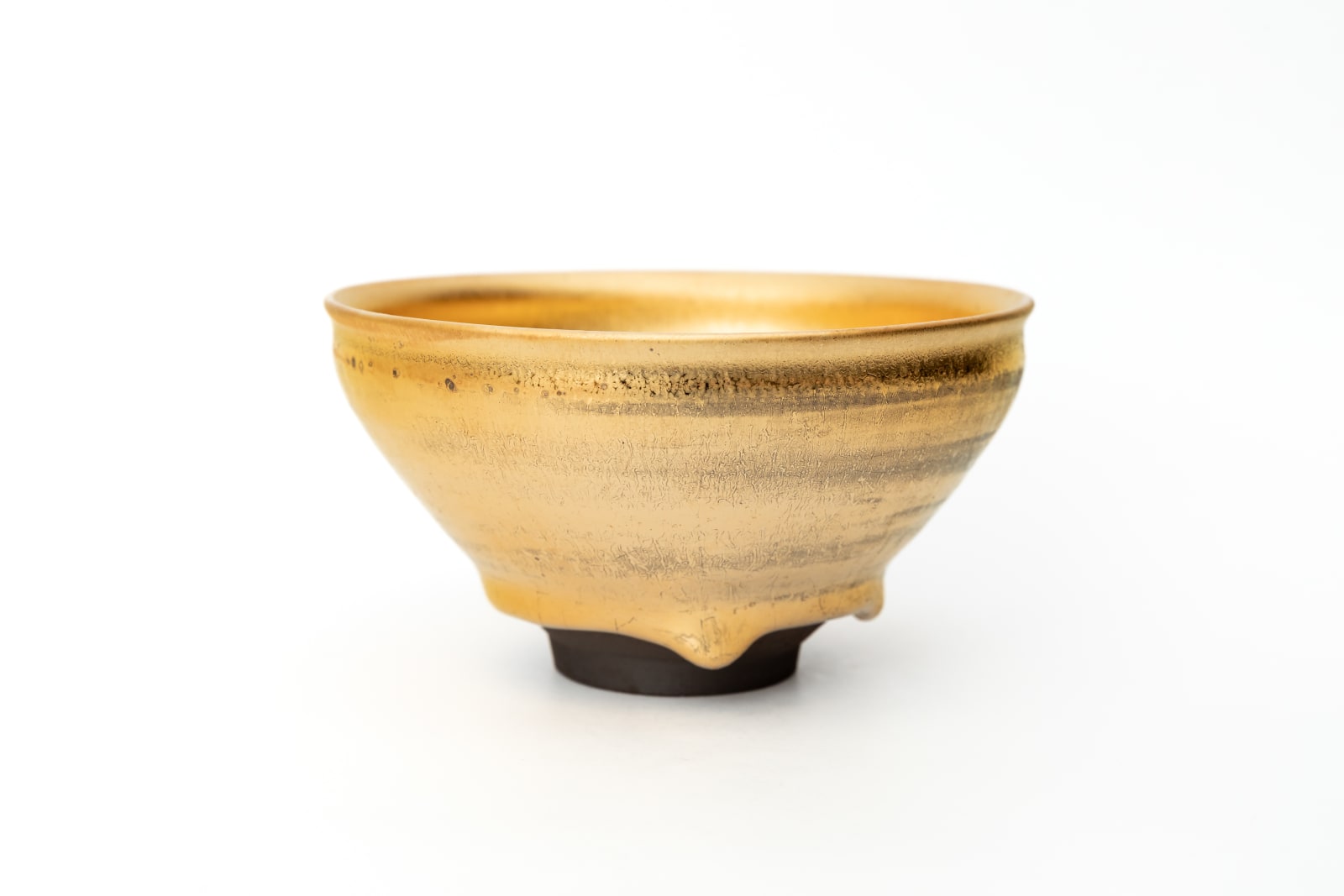 Noriyuki Furutani, Gold Tenmoku Tea Bowl 金天目茶盌, 2025