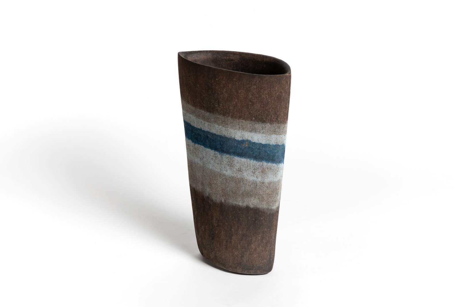 Mitsukuni Misaki, Color-Glazed Mud Vessel XXV - 彩釉泥器, 2023