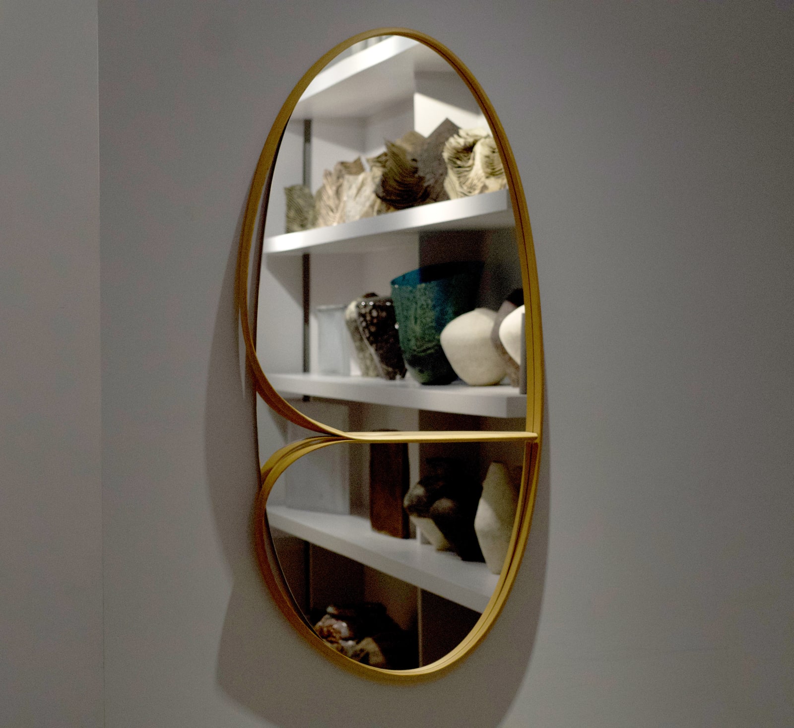 Kenta Hirai, Yoshino Wall Mirror, 2023