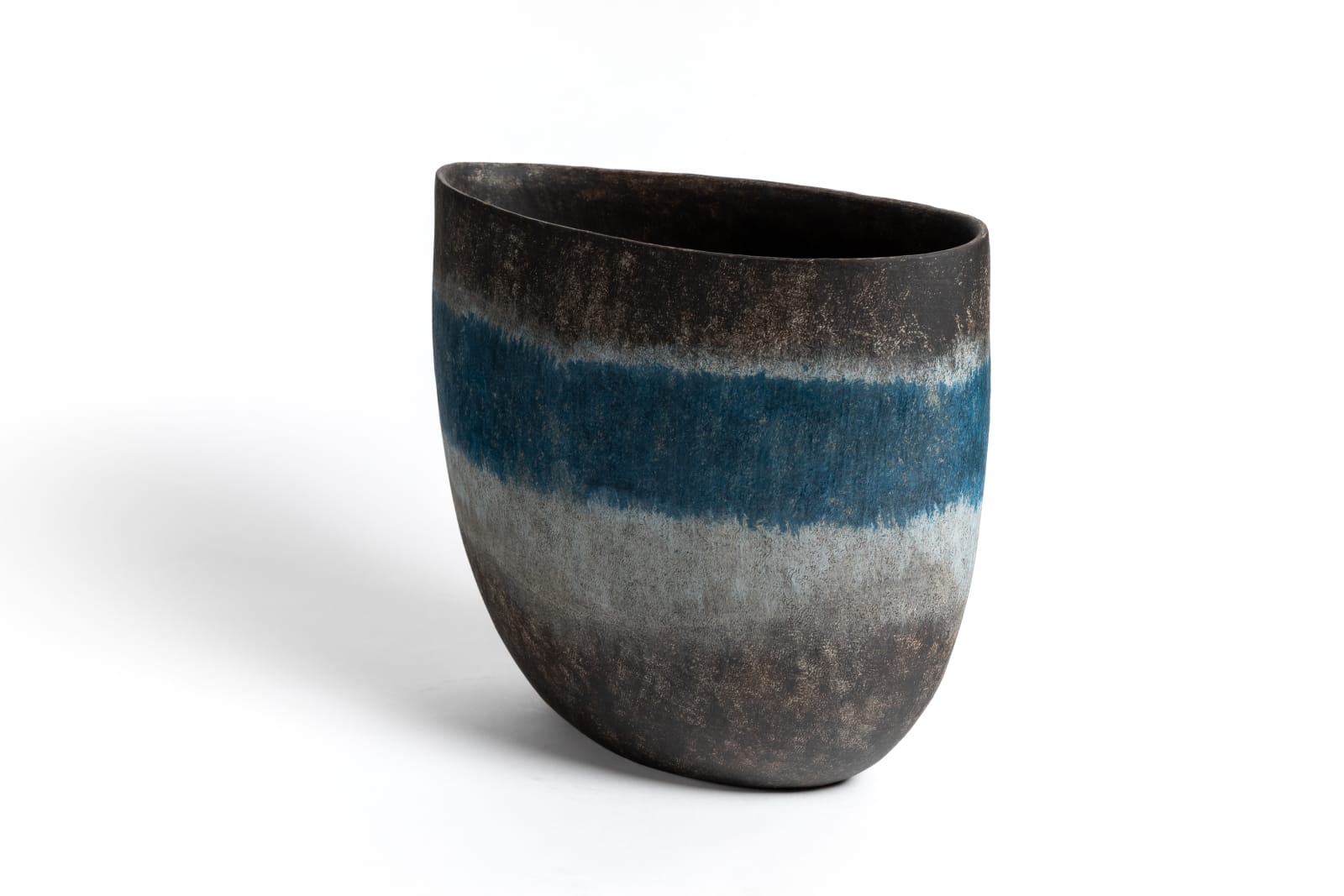 Mitsukuni Misaki, Color-Glazed Mud Vessel XXI - 彩釉泥器, 2023