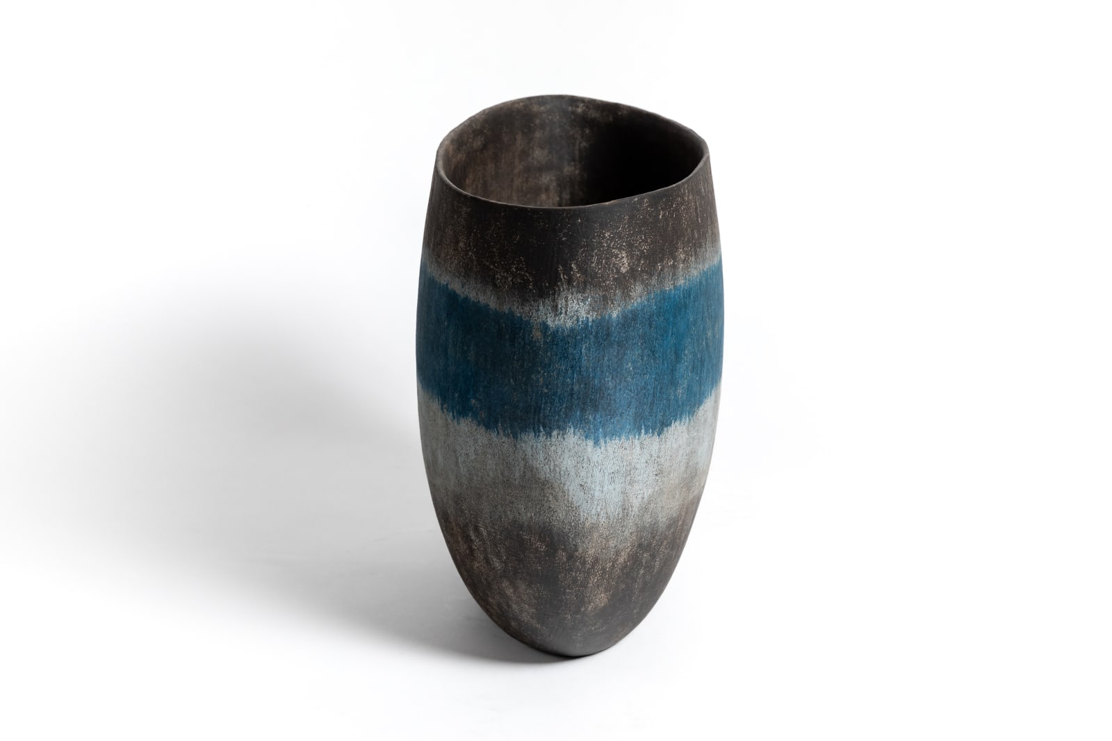 Mitsukuni Misaki, Color-Glazed Mud Vessel XXI - 彩釉泥器, 2023