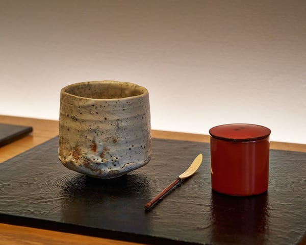 Jihei Murase, 根来塗金輪寺 Lacquer Tea Caddy, 2019