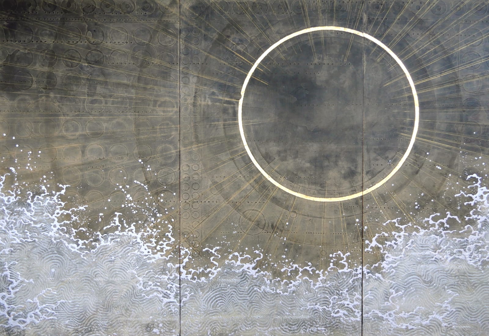 Ken Matsubara, Kukai's View; Sun and Moon, Sun and Venus, 2017