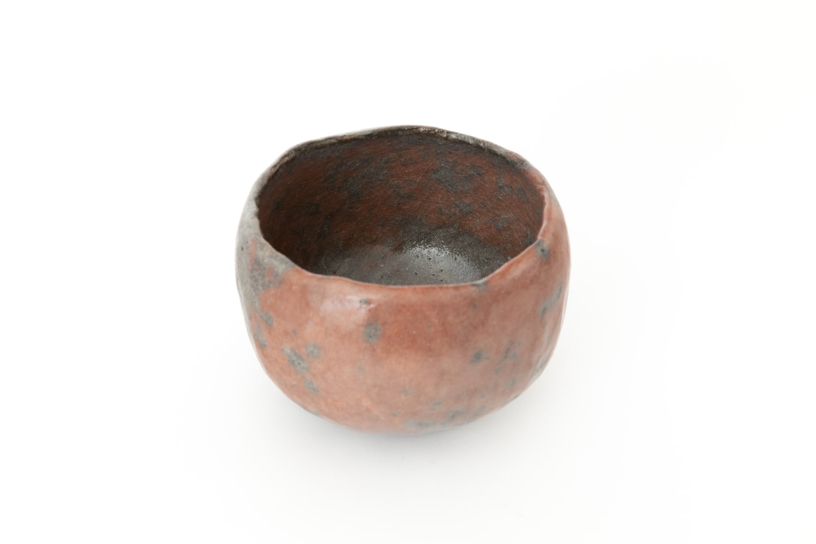 Morimitsu Hosokawa, Red Raku Tea Bowl - 赤楽茶碗