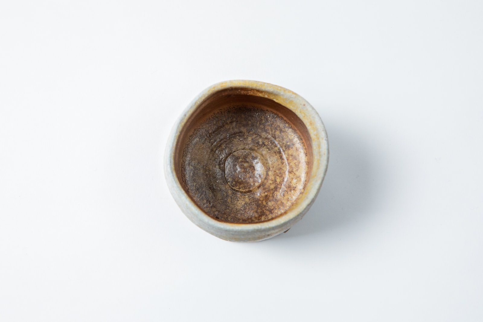 Hiroshi Goseki, Hiyama Bizen Tea Bowl - 桧山備前茶盌(筒型)