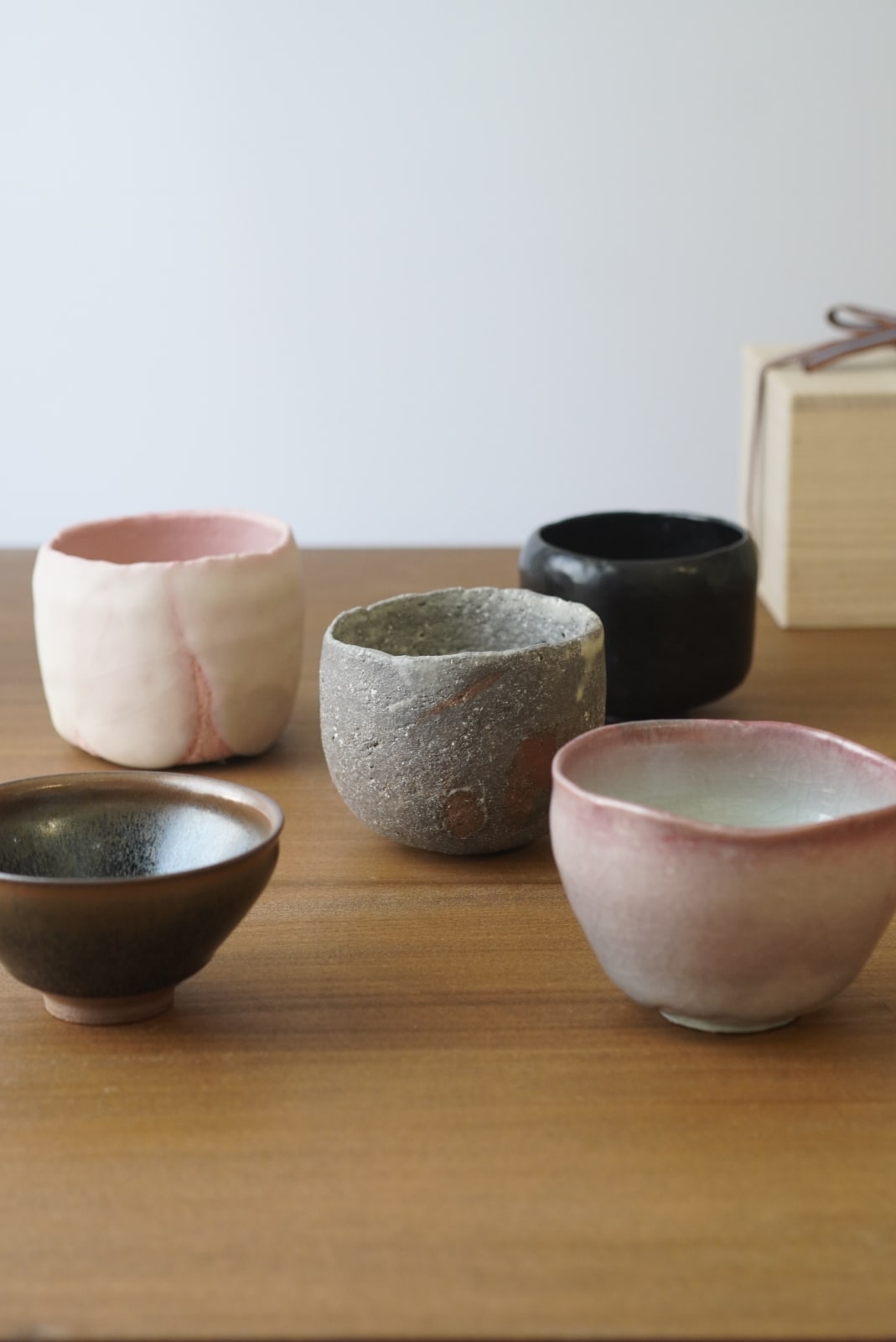 Shin Fujihira, Cinnabar Tea Bowl