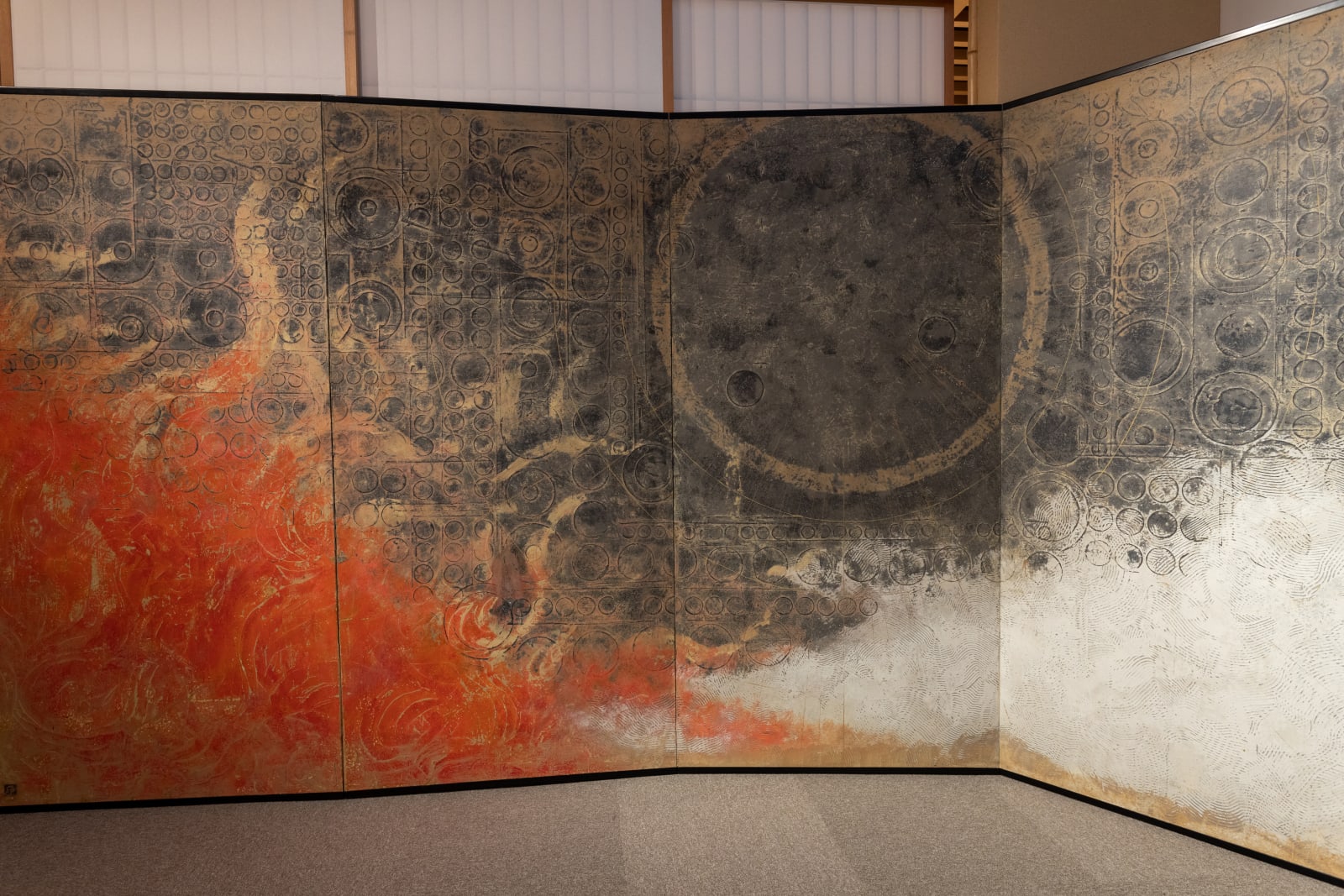 Ken Matsubara, Chaos - 屏風「カオス」, 1983