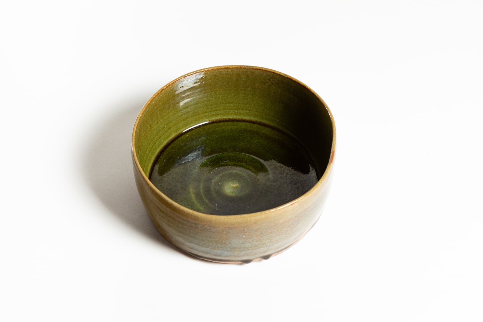 Tohru Matsuzaki, 織部水指/漆蓋付
