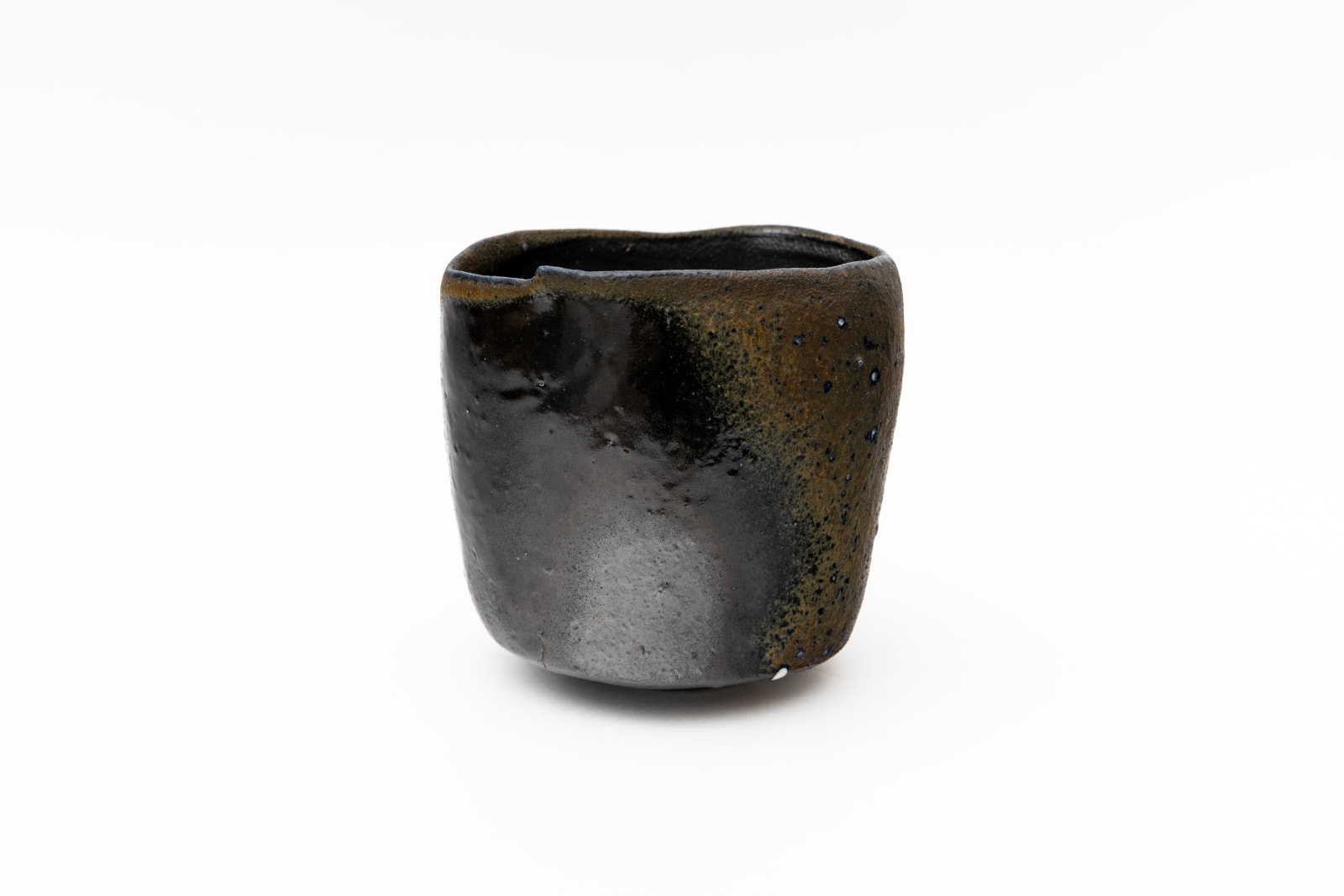Hiroshi Goseki, Blue and Black Tea Bowl - 蒼変黒茶盌, 2022