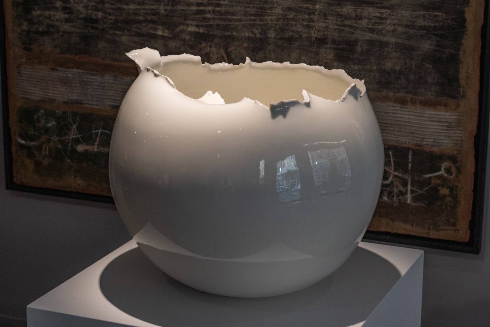 Hiromi Itabashi, White Porcelain Pot 白磁, 2006