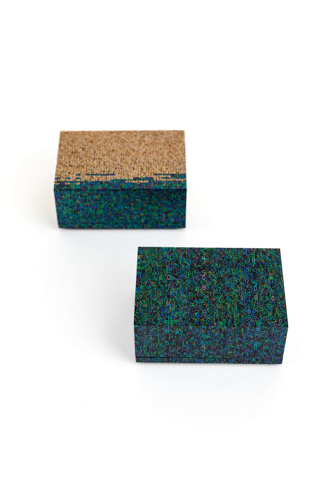 Terumasa Ikeda, "Ice Floe" Incense Container - 百千流氷香合, 2023