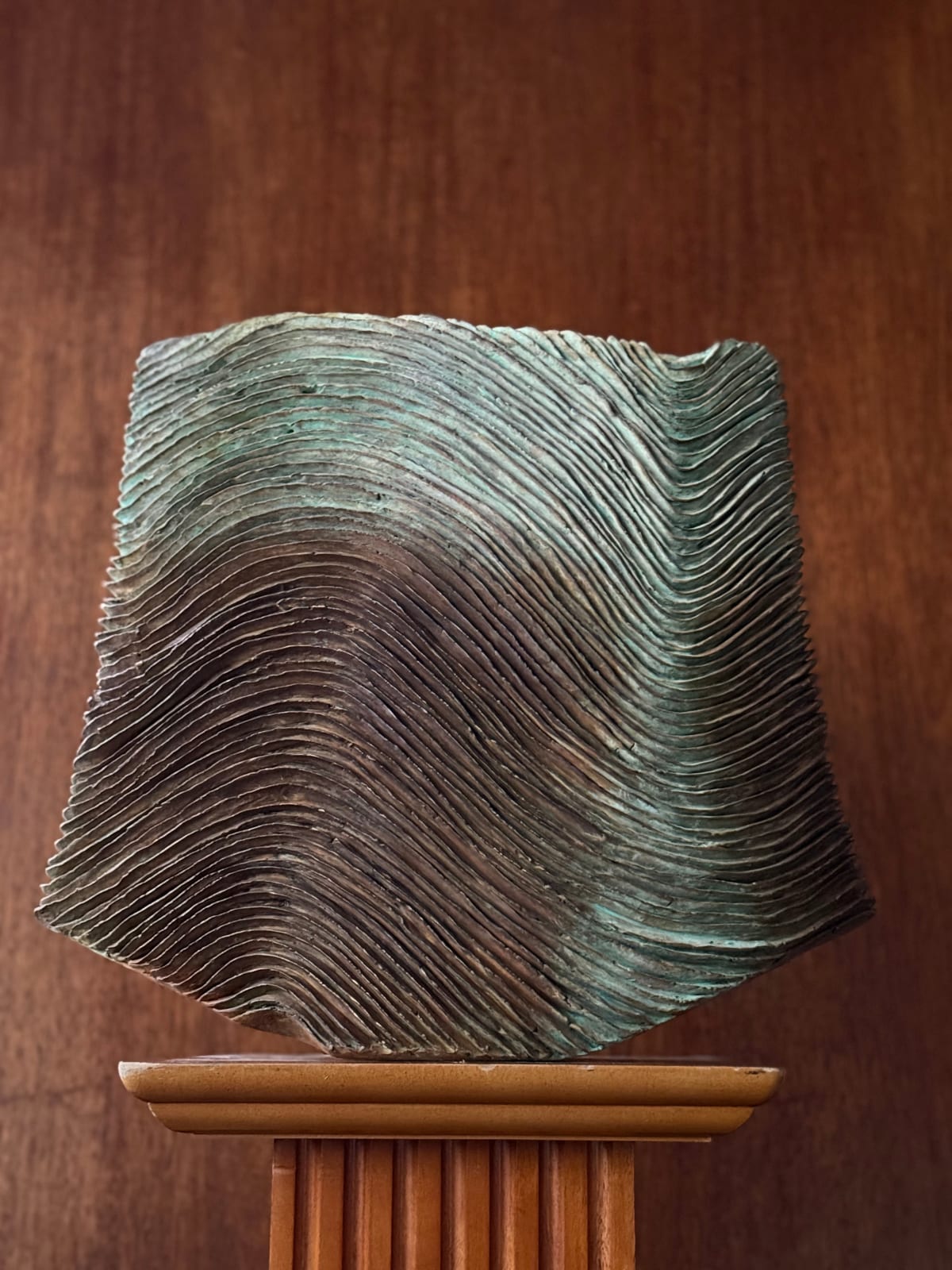 Yukiya Izumita, Sekisoh Vase in Bronze (In collaboration with Robert Bricker, Bronze Craft Foundry), 2025