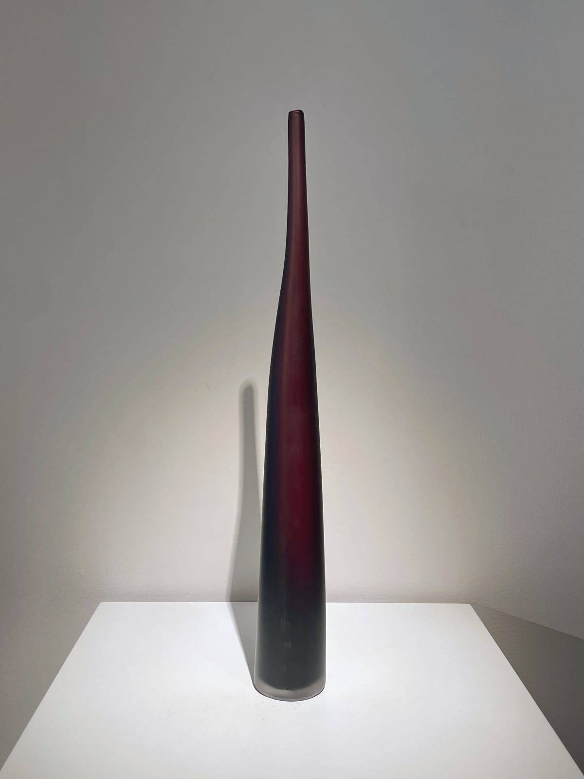 'Bambu' Vase for Arcade Production (Purple), 1998-2004 | Laura de Santillana | Murano Glass | Ippodo Gallery
