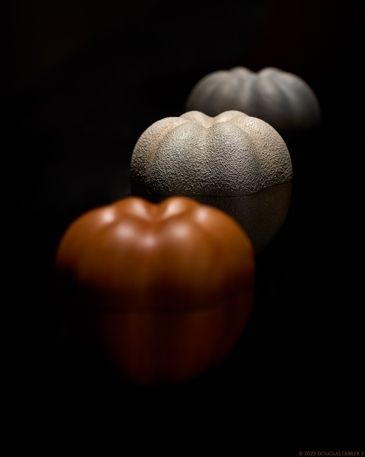 Jihei Murase, Akoda Melon-Shaped Tea Container, 2022