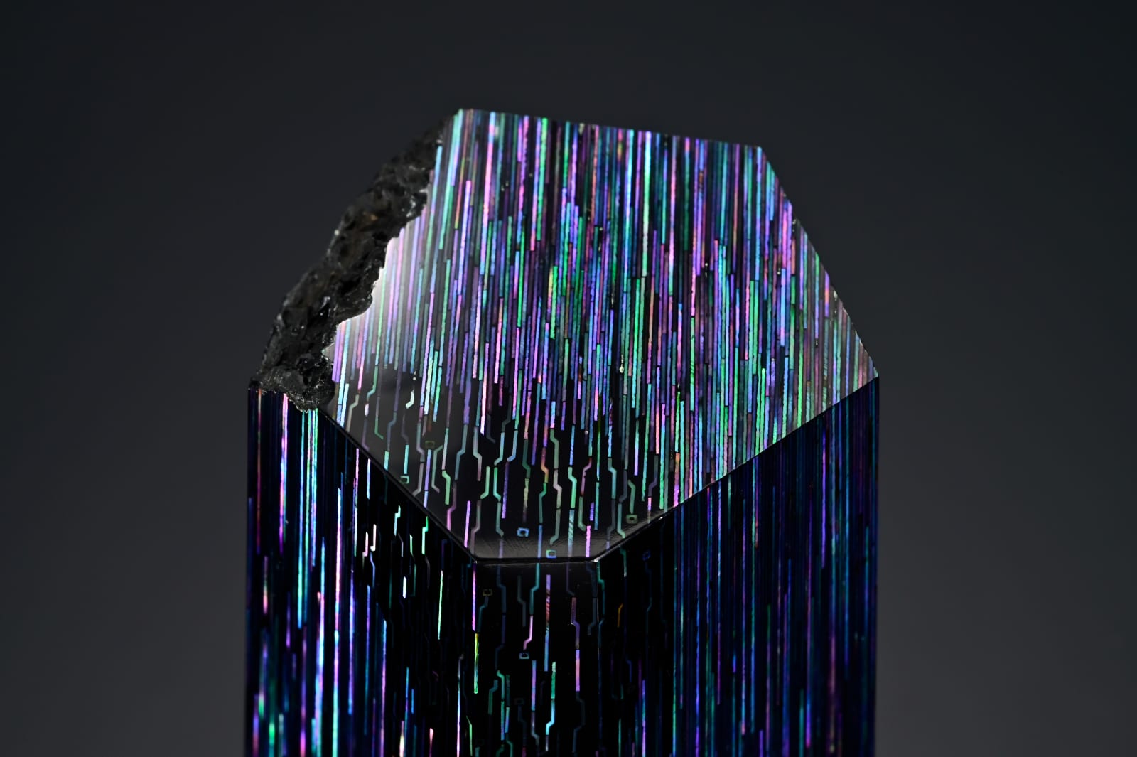 Terumasa Ikeda, “Blue Beryl” Tea Caddy - 青螺石中次, 2023