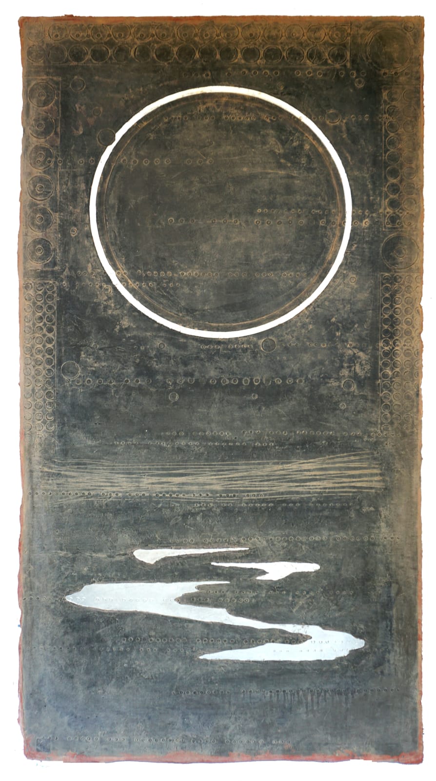 Ken Matsubara, "Ei" Full Moon II 盈, 2024