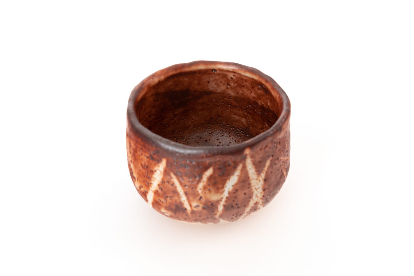 Shion Tabata, Nezumi Shino Tea Bowl - 鼠志野茶碗| Ippodo Gallery