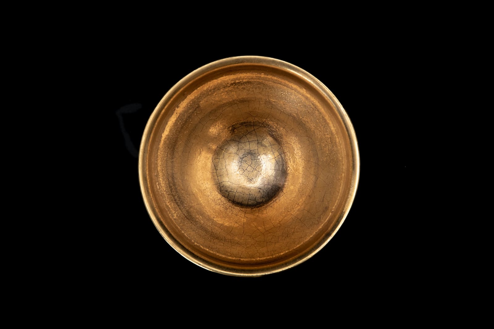 Noriyuki Furutani, Gold Tenmoku Tea Bowl 金天目茶盌 , 2024