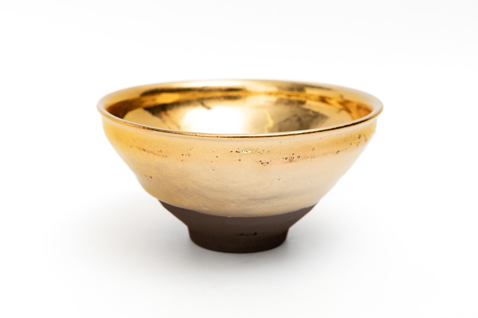 Noriyuki Furutani, Gold Tenmoku Tea Bowl 金天目茶盌 , 2025