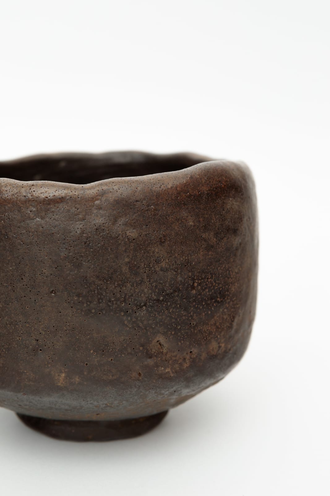 Kohei Nakamura, Kase Glaze Black Tea Bowl - カセ釉黒楽茶碗