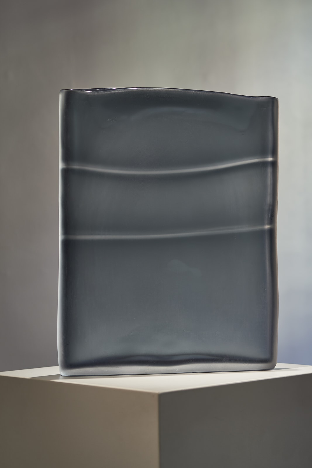 Laura de Santillana, UNTITILED (3 x DARK GREY MIAMI FLAG)
