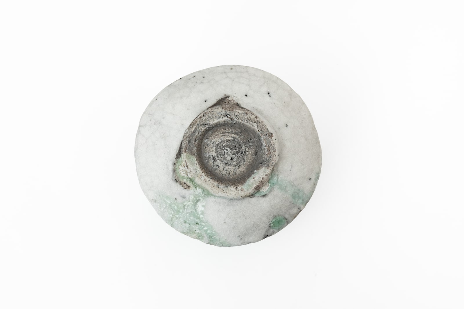 Yui Tsujimura, White Shino Tea Bowl - 白志野筒茶盌
