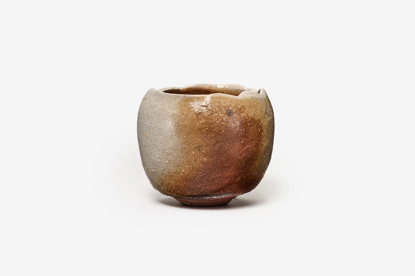 612-4/志野/高台/煎茶碗/狛山 作/5客 - メルカリ