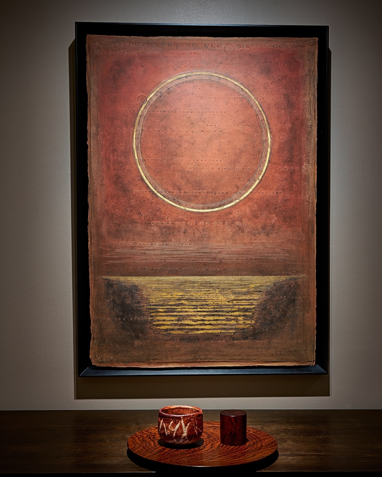 Ken Matsubara, "Shoku" Sunset II 昃, 2024