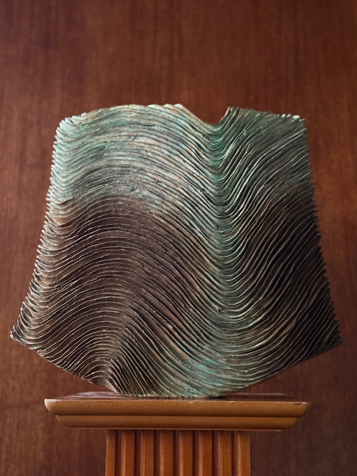 Yukiya Izumita, Sekisoh Vase in Bronze (In collaboration with Robert Bricker, Bronze Craft Foundry), 2025