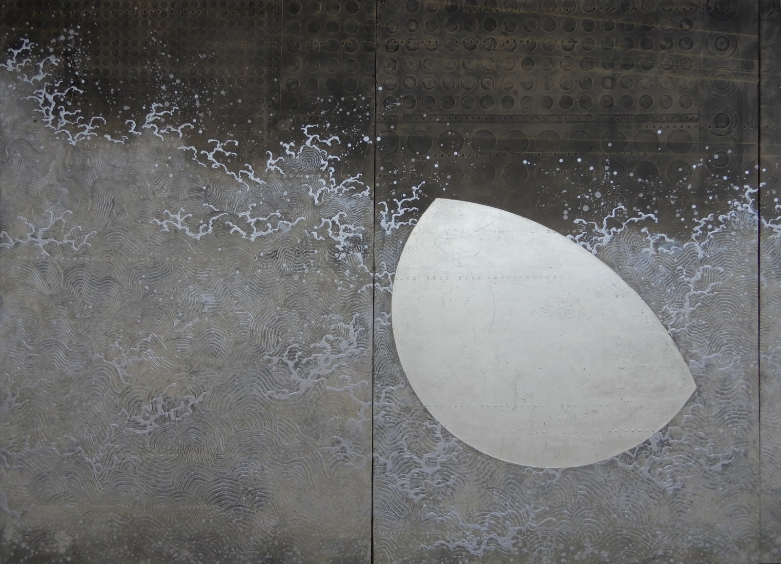 Ken Matsubara, Kukai's View; Sun and Moon, Half Moon, 2017