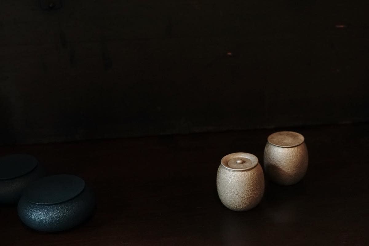 Jihei Murase, Silver Herbal and Tea Caddy, 2022
