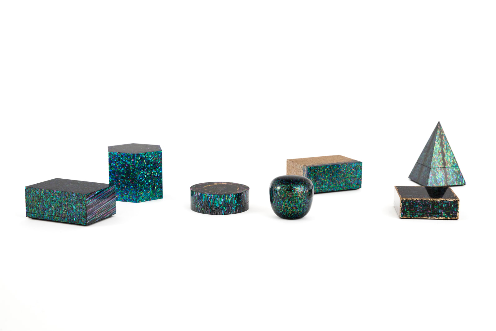 Terumasa Ikeda, "Ice Floe" Incense Container - 百千流氷香合, 2023